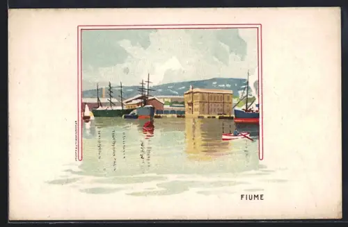 AK Fiume, Hafenpartie