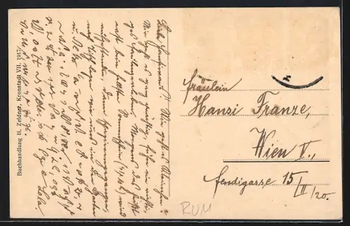 AK Zernest, Partie aus Zernest, Königstein