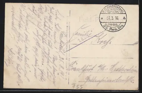 AK Totermann Mühle, Unterstände und Gleise am Ufer