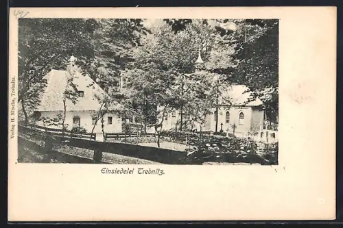 AK Trebnitz, Einsiedelei mit Kapelle