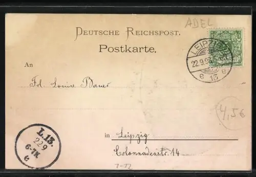 AK Prinz Friedrich Christian, Prinz Georg d. J. und Prinz Friedrich August von Sachsen