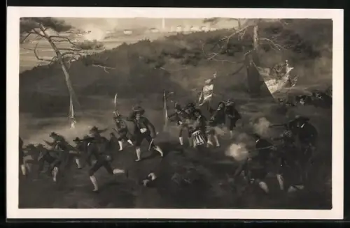 AK Die Schlacht am Berg Isel