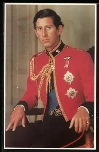 AK Prince Charles, Colonel-in-Chief Royal Regiment of Wales, Mess Dress