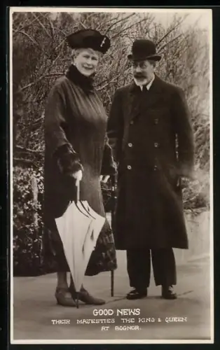 AK Bognor, Their Majesties King and Queen at Bognor