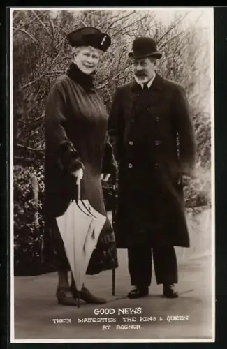 AK Bognor, Their Majesties King & Queen at Bognor