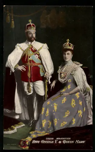 AK King George V & Queen Mary