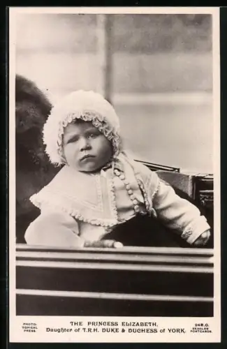 AK The Princess Elizabeth, Daughter of Duke and Duchess of York