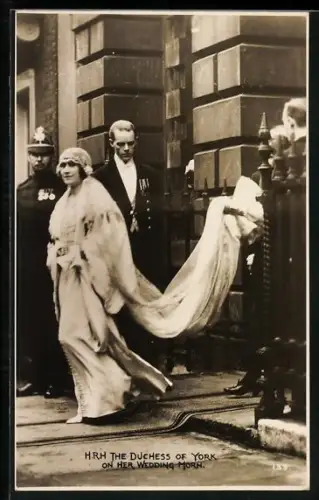 AK The Duchess of York on her Wedding Morn