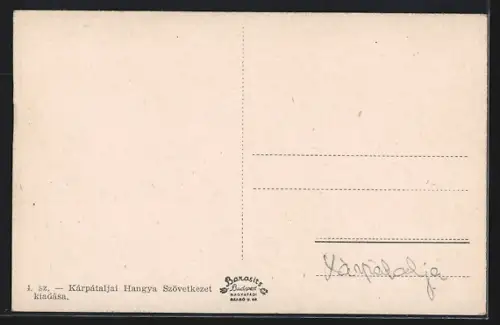 AK Perecseny, Utcarészlet, Híd, Patakrészlet