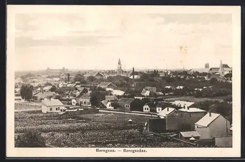 AK Beregsas, Ortsansicht aus der Vogelschau