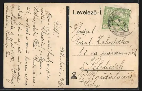 AK Munkács, Magy. Kir. Allami Fögymnasium