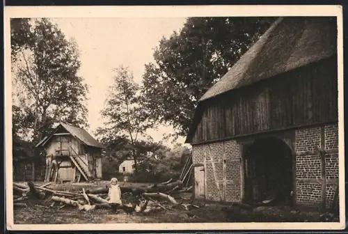 AK Obereinzingen, Haus und Speicher