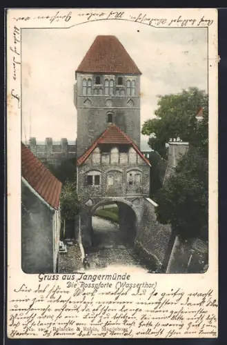 AK Tangermünde, Rosspforte (Wassertor)
