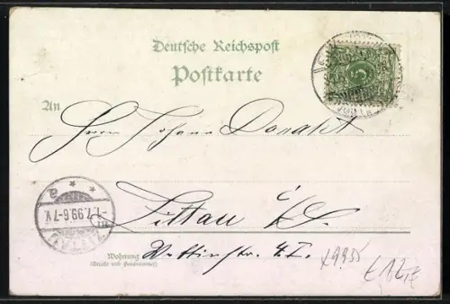 Lithographie Rodewisch, Ortsansicht, Ansichten Treuen, Auerbach, Adorf, Falkenstein