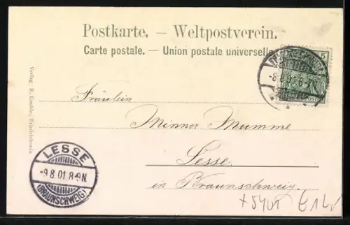 AK Friedrichroda, Kurhaus und Natur