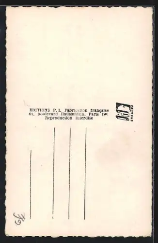 AK Richard Denning, Portrait mit Halstuch