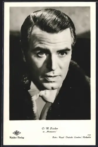 AK Schauspieler O.W. Fischer in Hanussen