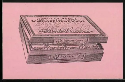 AK Paris, 9, Rue Dieu, Pastilles Houdé, Chlorhydrate de Cocaine