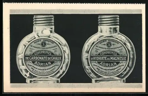 AK Paris, 9 et 11, Rue de la Perle, Comprimes de Adrian & Cie