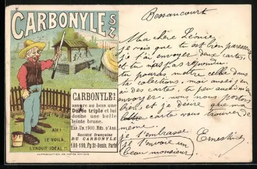 AK Paris, 188-190 Fg St. Denis, Carbonyle, Durée triple et lui donne une belle teinte brune