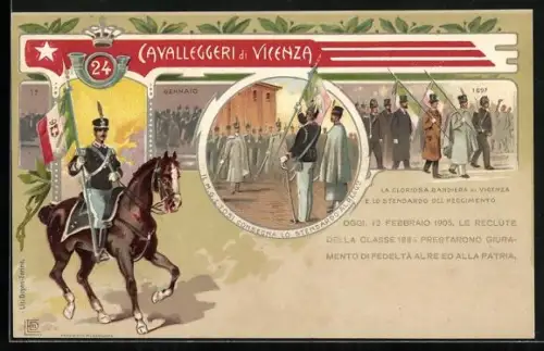 AK 24. Cavalleggeri die Vicenza