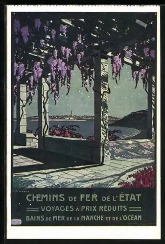 AK Tourismusattraktionen am Meer in Frankreich