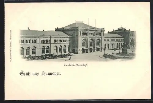 AK Hannover, Central-Bahnhof