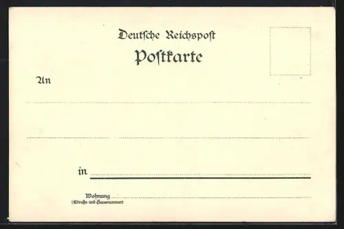 Lithographie Köln, Dom, Rheinpanorama, Rathaus