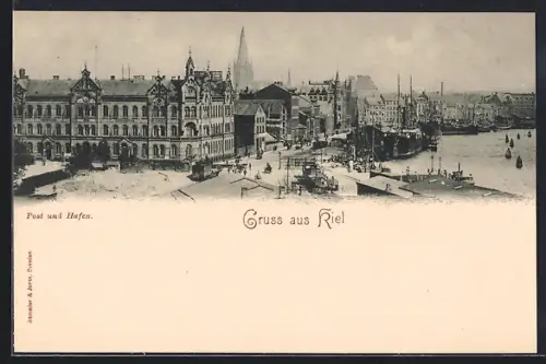 AK Kiel, Post, Hafen