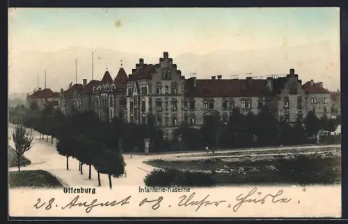 AK Offenburg, Infanterie-Kaserne