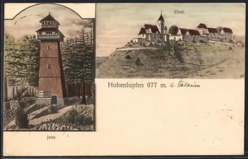 AK Hohenlupfen, Burg und Aussichtsturm