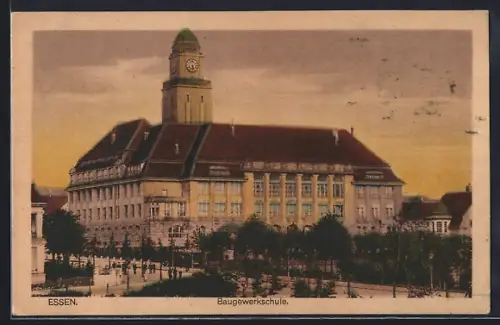 AK Essen, Baugewerkschule