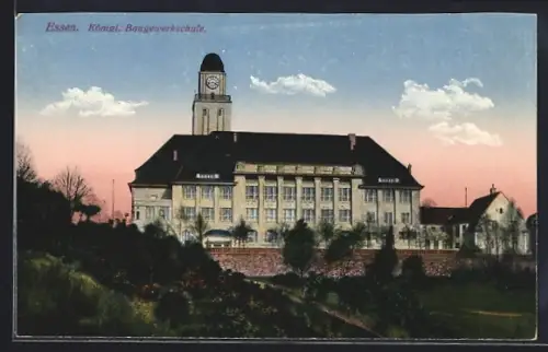 AK Essen, Königl. Baugewerkschule