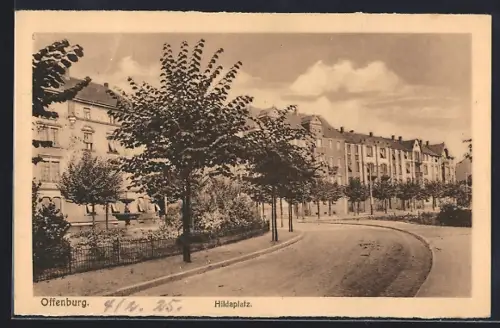 AK Offenburg, Partie am Hildaplatz