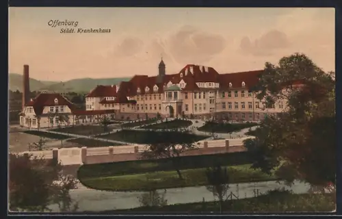AK Offenburg, Das städt. Krankenhaus