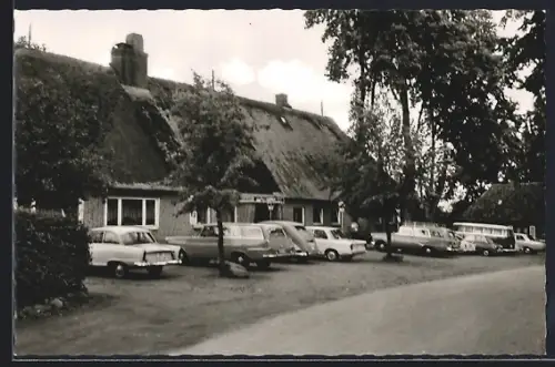 AK Flemhude, Gasthaus Zum Lindenkrug