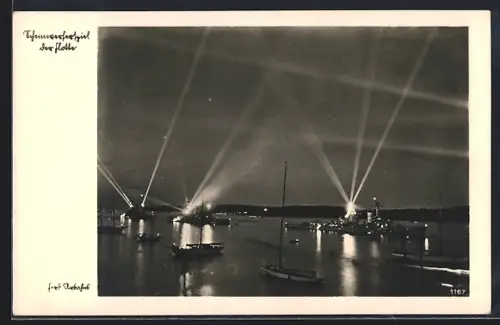 AK Kiel, Scheinwerferspiel der Flotte