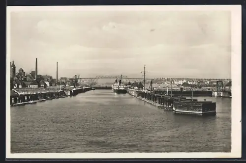 AK Kiel, Hohenauer Schleusen u. Hochbrücke