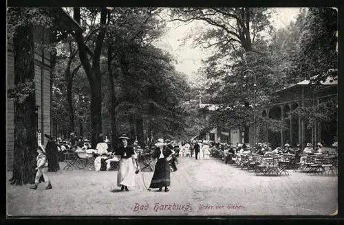 AK Bad Harzburg, Unter den Eichen, Gaststätte