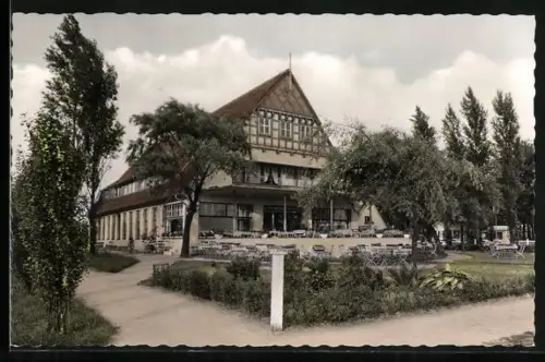 AK Lembruch /Dümmersee, Gasthaus Beinkmeyers Strandlust, Inh. A. Asmus