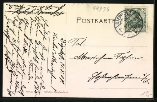 AK Diepholz, Philosophenweg mit Friedhof