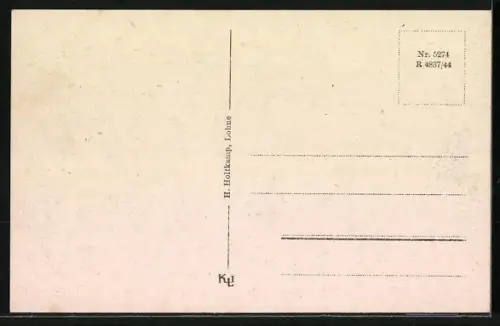 AK Lohne i. Oldbg., Schlageter-Denkmal