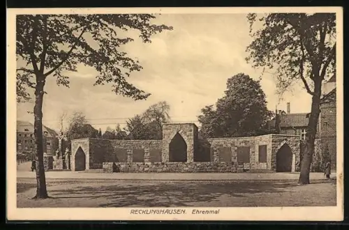 AK Recklinghausen, Ehrenmal