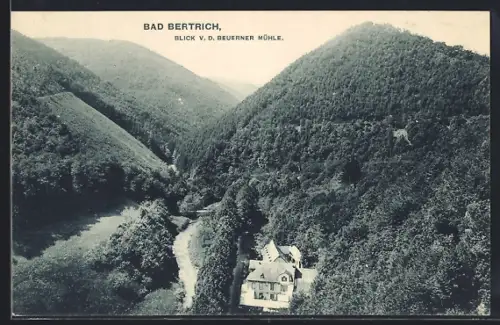 AK Bad Bertrich, Blick von der Beuerner Mühle