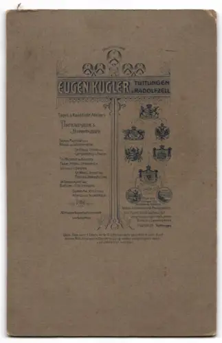 Fotografie Eugen Kugler, Tuttlingen, Radolfzeller Strasse, Soldat in Feldgrau Uniform Rgt. 40