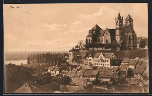 AK Breisach, Teilansicht mit Schloss