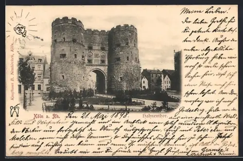 AK Köln a. Rh., Hahnentor