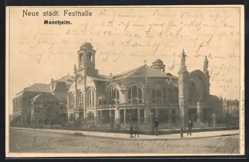 AK Mannheim, Neue städtische Festhalle