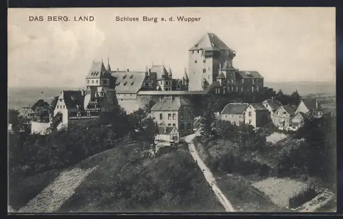AK Burg a. d. Wupper, Schloss Burg