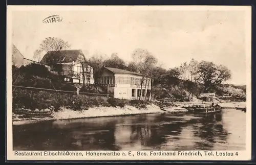 AK Hohenwarthe, Restaurant Elbschlösschen